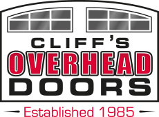 Cliff's Overhead Doors logo